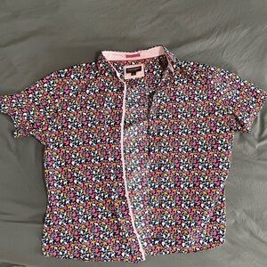 Johnston &Murphy short sleeve collared shirt